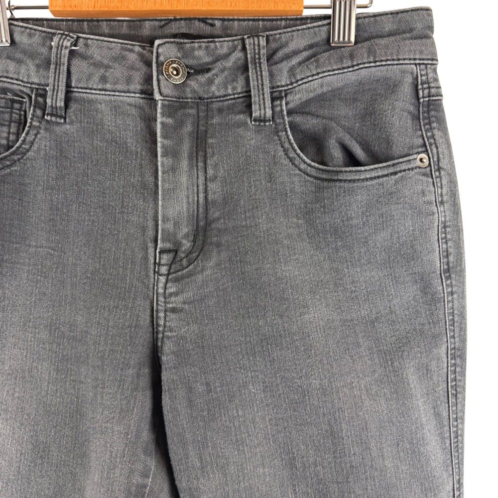 prAna Skinny Jeans Womens 6/28 Grey Organic Cotton Stretch Denim 1961471